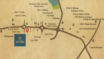 Location of Commercial Ruchi One Prime - Image 368197