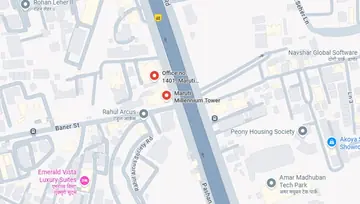 Location of Maruti Millennium Tower - 1 - Image 279369