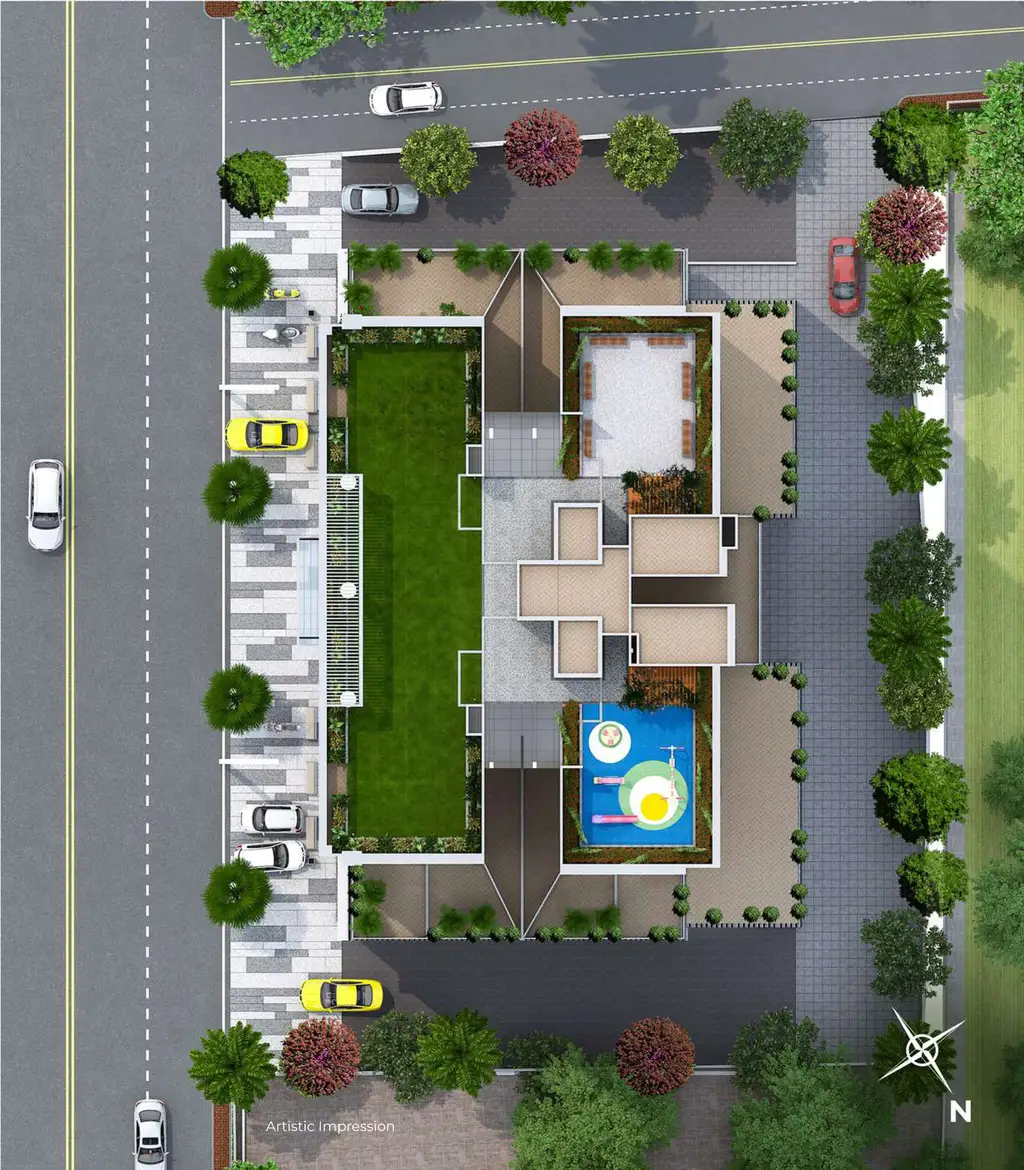 Master Plan of River Vista in Kalyani Nagar, Pune - Image 280535