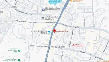 Location of Mittal One Place FC Road - Image 277497