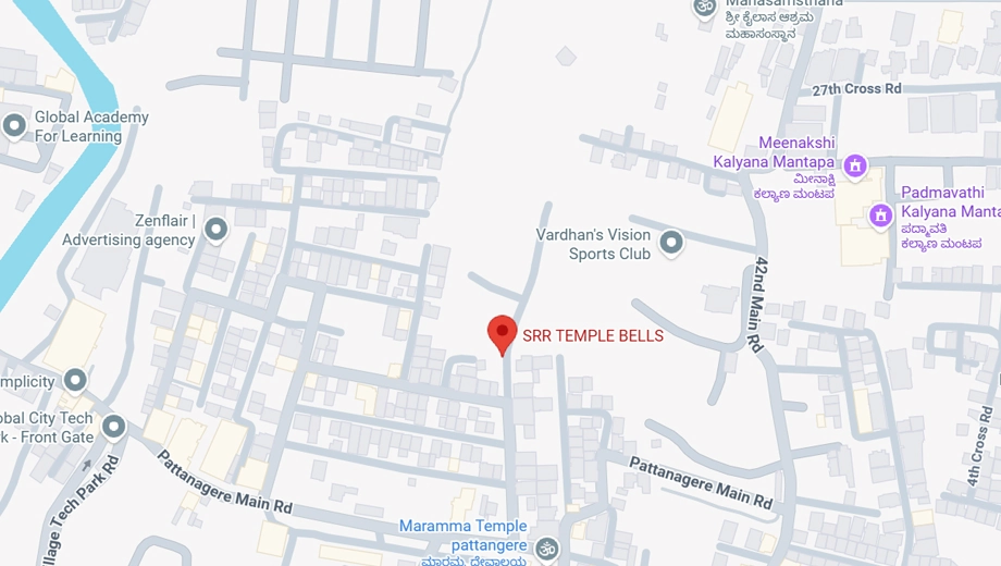Location of SRR Temple Bells in Rajarajeshwari Nagar, Bangalore - Image 334295