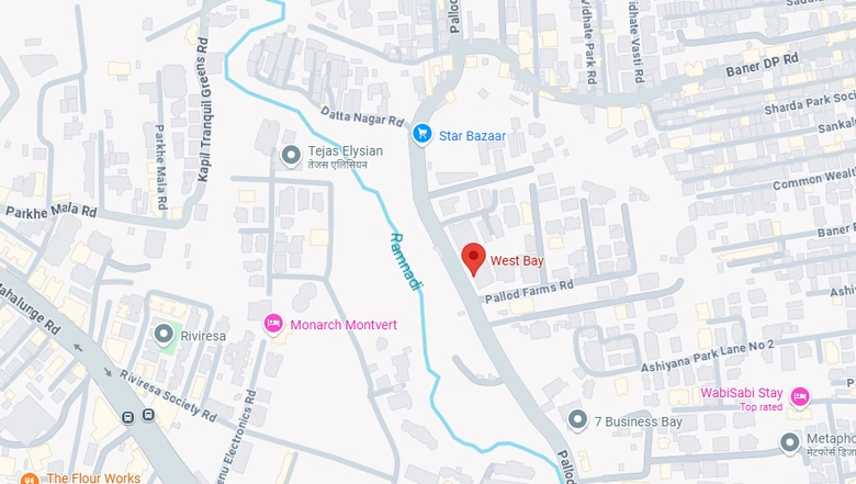 Location of West Bay in Baner, Pune - Image 280577