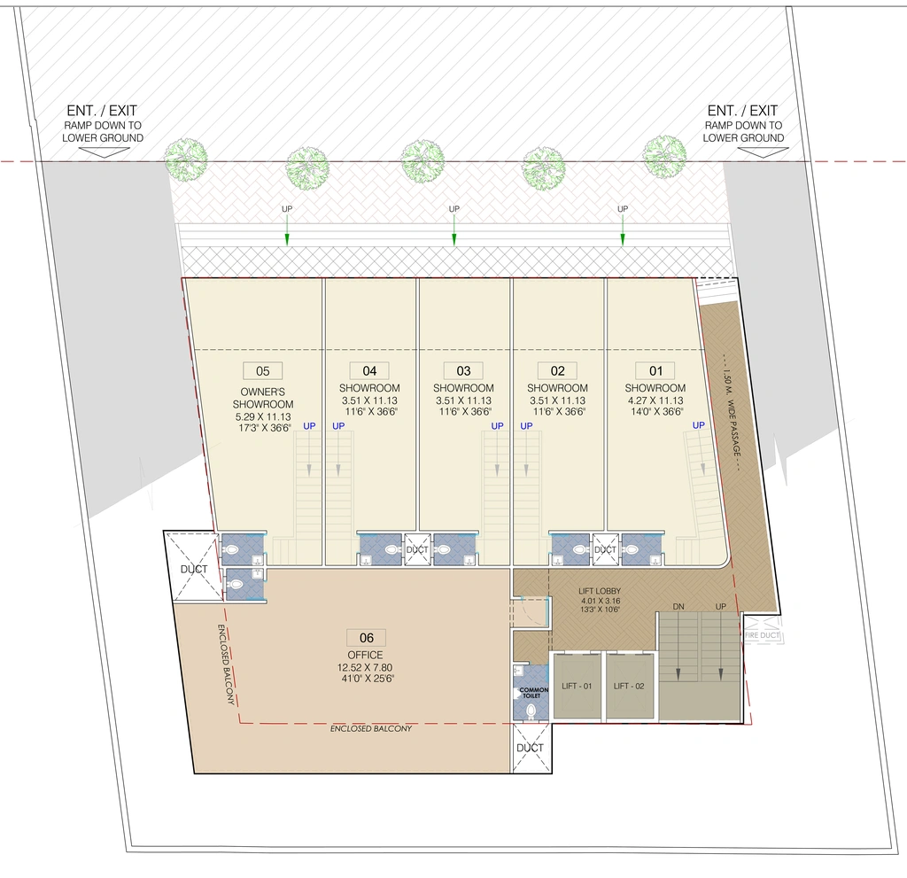 Master Plan of Majestique Biznow in Kondhwa, Pune - Image 281314