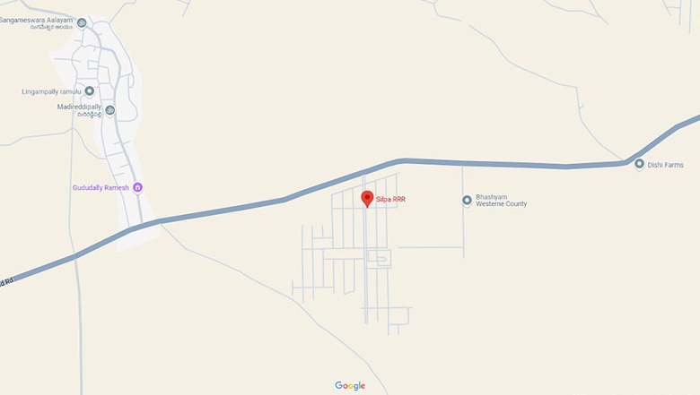 Location of Silpa RRR County Phase 2 in Shankarpally, Hyderabad - Image 274945