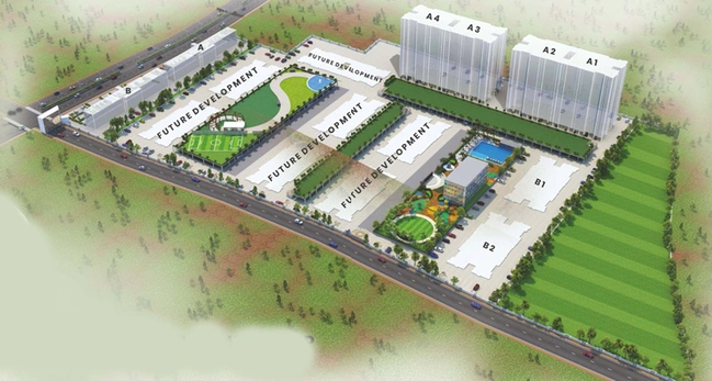 Master Plan of Commercial Majestique Rhythm County in Handewadi, Pune - Image 281320