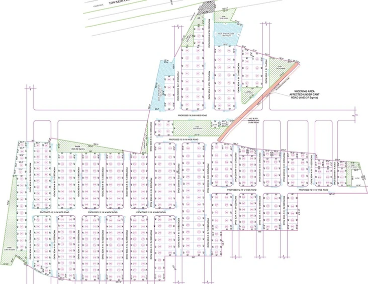 Master Plan of Aparna Vasudha in Chevella, Hyderabad - Image 274602
