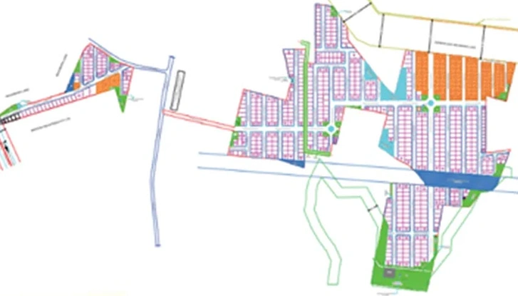 Master Plan of Aparna Dharti in Dundigal, Hyderabad - Image 274630