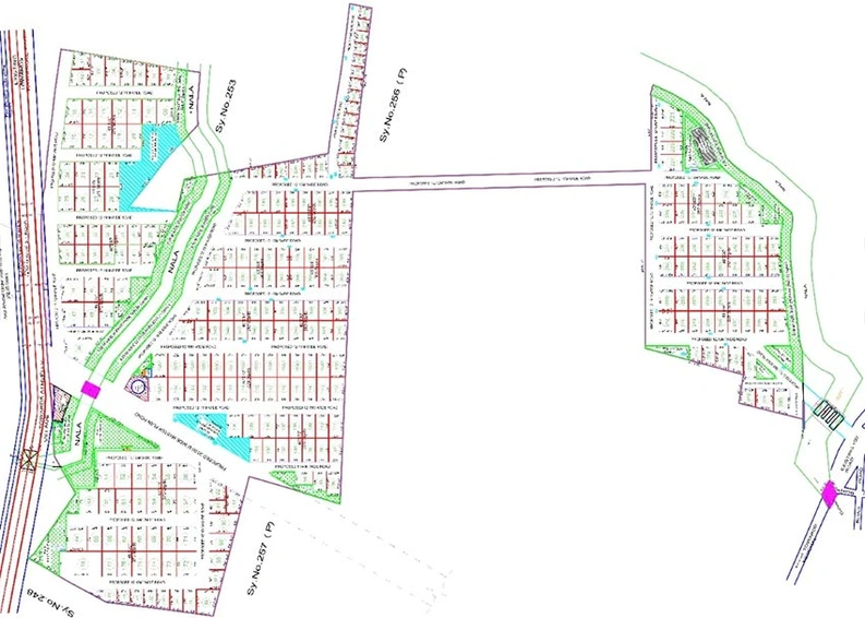 Master Plan of Aparna Bhoomi in Medachal, Hyderabad - Image 274638