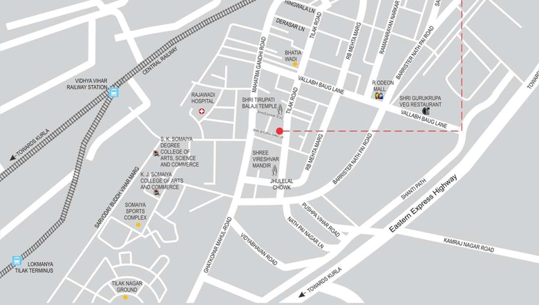 Location of Fortune Business Center in Wakad, Pune - Image 281248