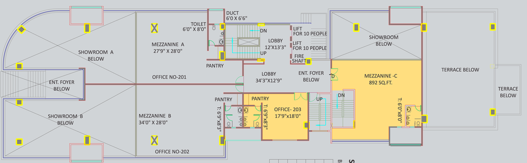 Floor Plan of Elite Transbay in Balewadi, Pune - Image 281230