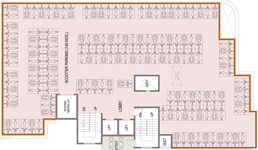 Master Plan of 66 High Street Square in Baner, Pune - Image 281174