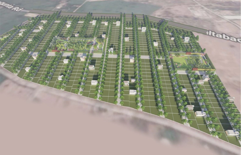 Master Plan of TMR Green Meadows in Medachal, Hyderabad - Image 301773