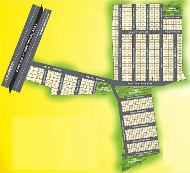 Master Plan of TMR Kshethram in Yadagirigutta, Hyderabad - Image 301813