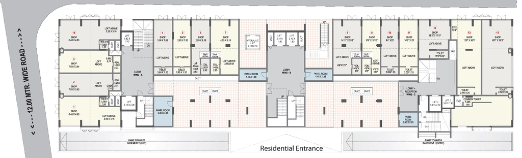 Floor Plan of Newton Homes in Hadapsar, Pune - Image 281330