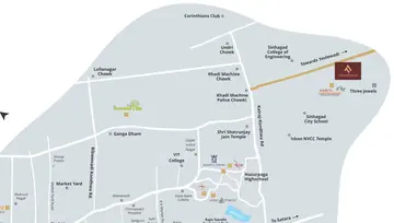 Location of Commercial Jairaj Aaradhyam - Image 281275