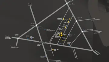 Location of Tropez Business Center - Image 281400