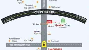 Location of Sanjeevani Golden Terra - Image 302712