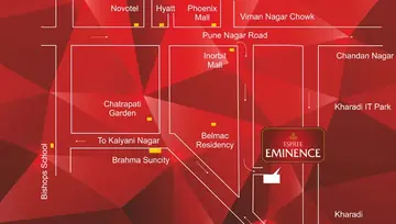 Location of Commercial Espree Eminence - Image 281241