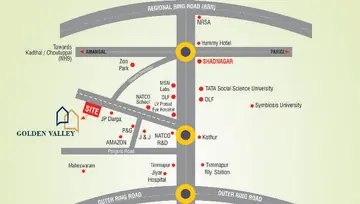 Location of Sanjeevani Golden Valley - Image 302732