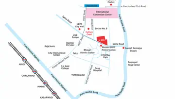 Location of Pharande L Axis Commercial Centre - Image 282198