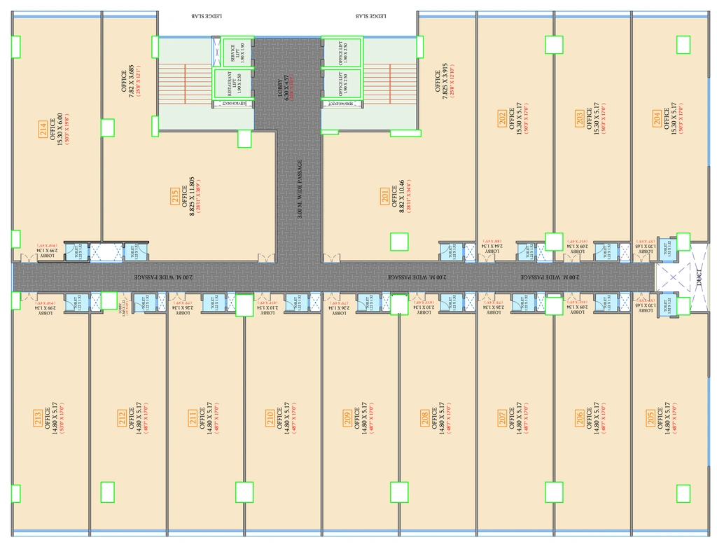 Floor Plan of Nivaas Business Square in Hinjewadi, Pune - Image 282160