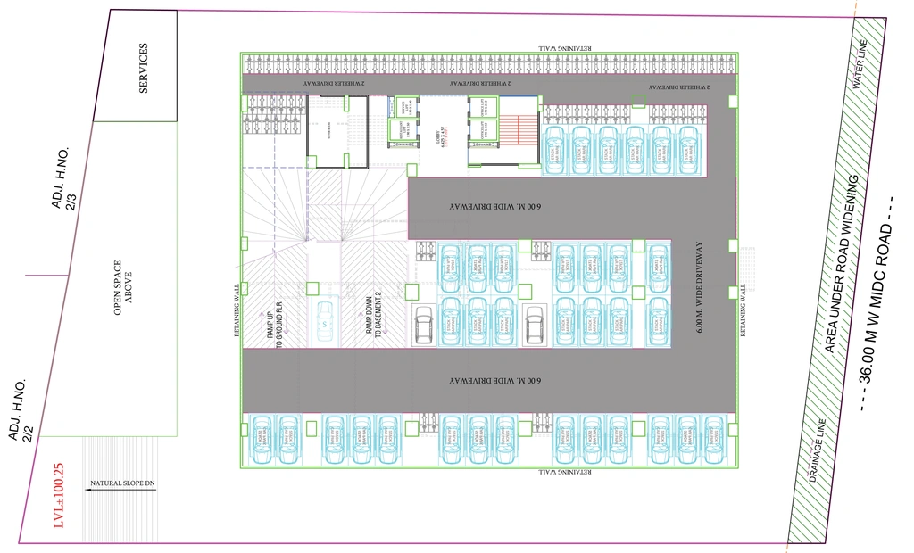 Master Plan of Nivaas Business Square in Hinjewadi, Pune - Image 282161