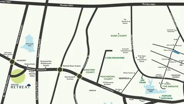 Location of Green City Fortune Retreat - Image 301081