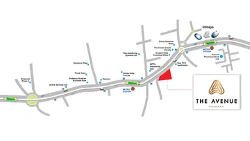 Location of Primespace The Avenue - Image 282240