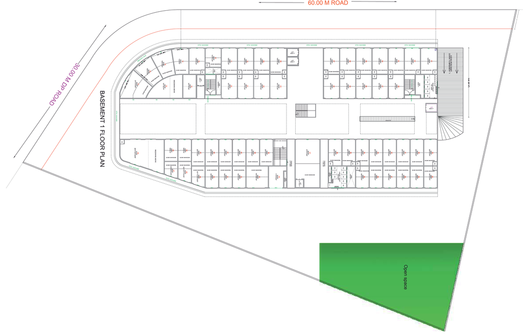 Master Plan of Kesar The Business Gate in Moshi, Pune - Image 282016