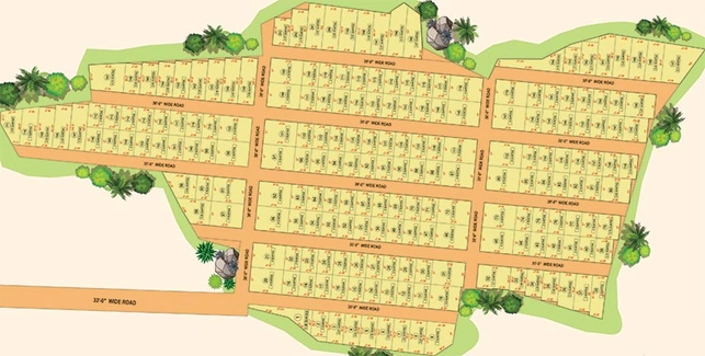 Master Plan of Mahalakshmi Nandanam in Kandukur, Hyderabad - Image 274658