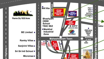 Location of Akshita Golden Breeze 5 - Image 302575
