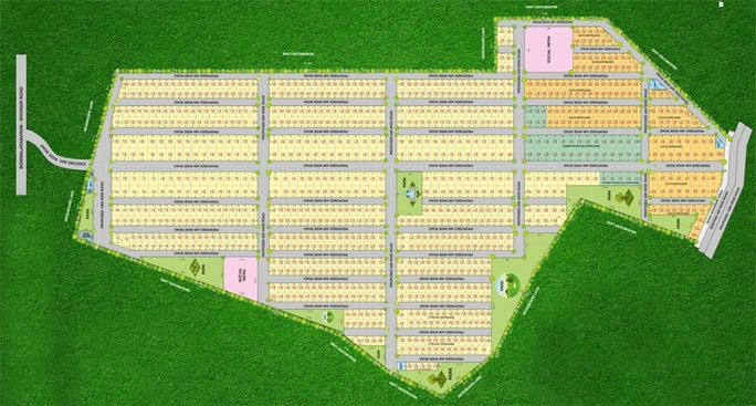 Master Plan of Akshita Eastern Meadows in Ghatkesar, Hyderabad - Image 302565