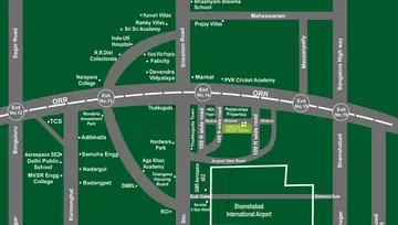Location of Pavan Green Aero View - Image 308114