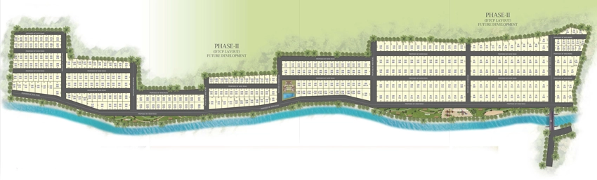 Master Plan of Yugandhar RRR Riverside in Sangareddy, Hyderabad - Image 316951