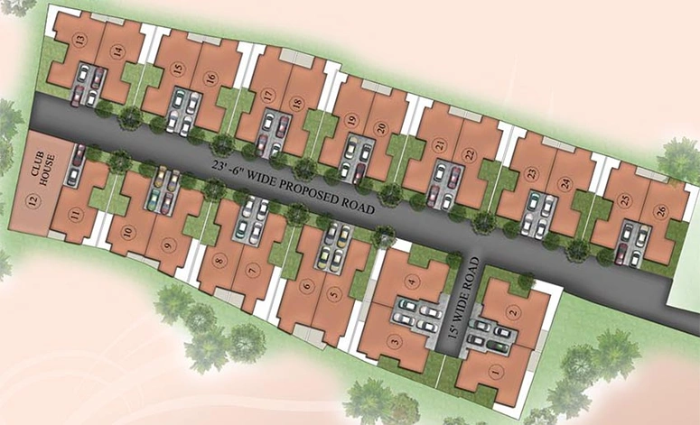 Master Plan of Casagrand Auburn in Perungudi, Chennai - Image 264541