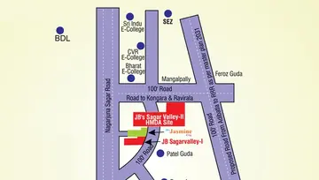 Location of JB Jasmine City - Image 307950