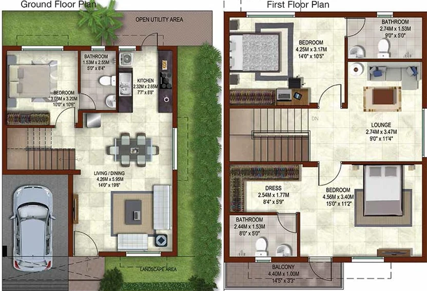 3 BHK House/Villa in Casagrand Bloom in Tirumudivakkam, Chennai - Image 850519