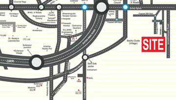 Location of Bhashyam North East County - Image 303750