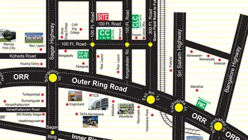 Location of Bhashyam Cyber County 5 - Image 303696