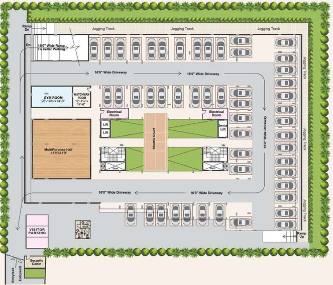 Master Plan of Sri Bhuvi Urvi in Manneguda, Hyderabad - Image 272620