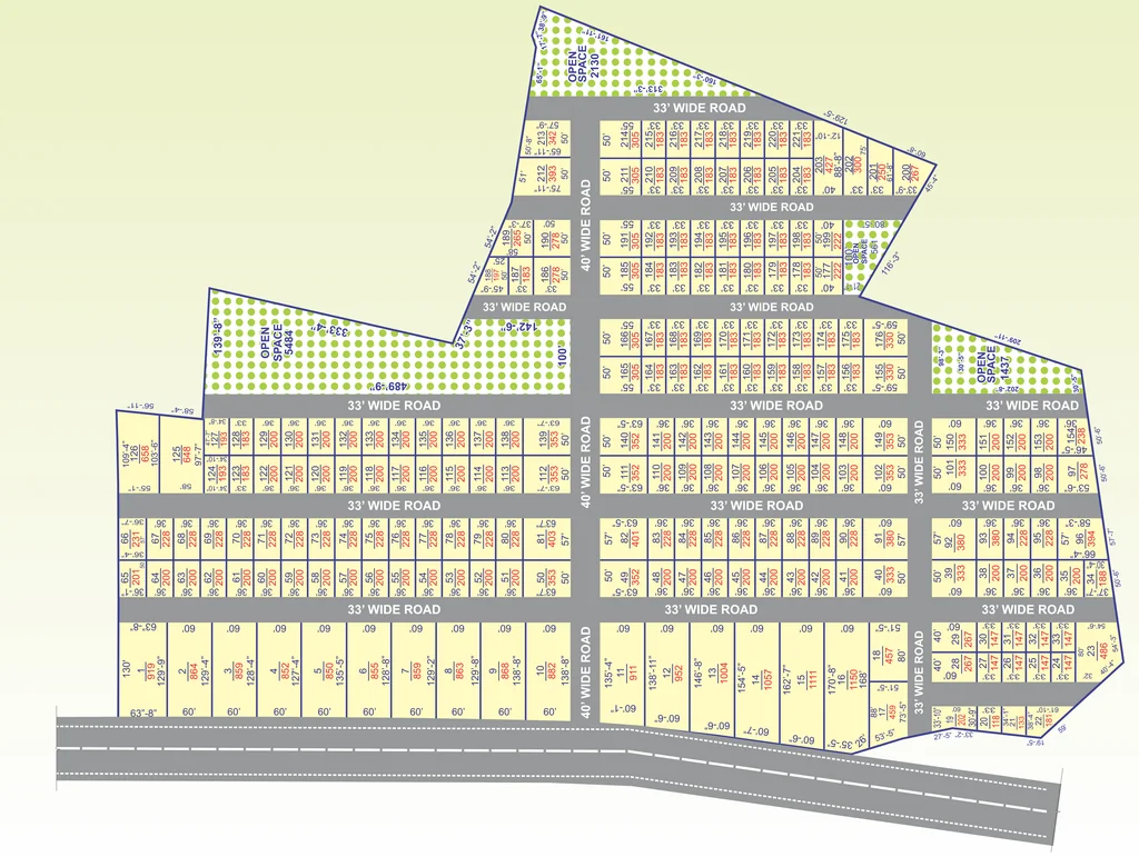 Master Plan of Bhuvi Sagar County in Vanasthalipuram, Hyderabad - Image 341861