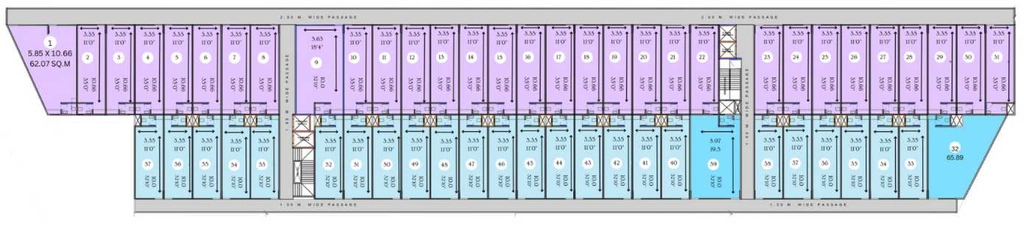 Floor Plan of Platinum Kanishka Grand Plaza in Saswad, Pune - Image 350617