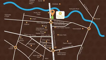 Location of Commercial Shree Saai Fortune - Image 350738