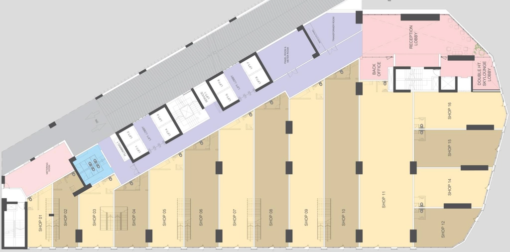 Floor Plan of Onyx Business 57 Kharadi in Kharadi, Pune - Image 350605