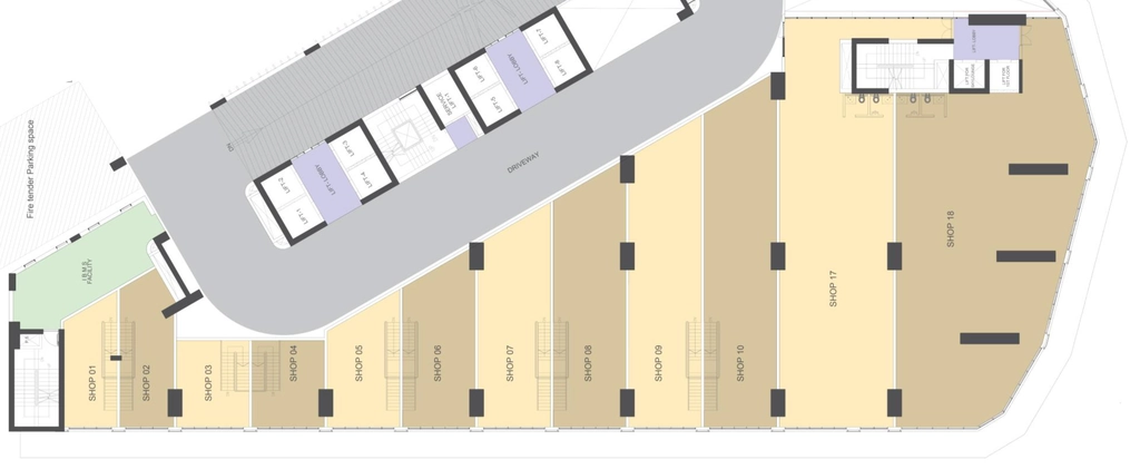 Floor Plan of Onyx Business 57 Kharadi in Kharadi, Pune - Image 350604