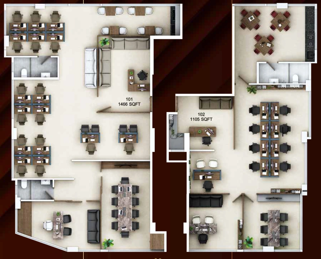 Floor Plan of Vyas Swapnali CHS in Kothrud, Pune - Image 351106