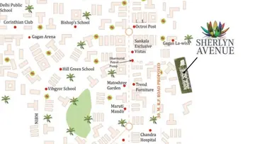 Location of Commercial Yash Sherlyn Avenue - Image 351111