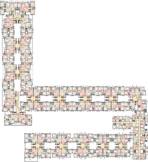 Floor Plan of Casagrand Irene in Manapakkam, Chennai - Image 264674