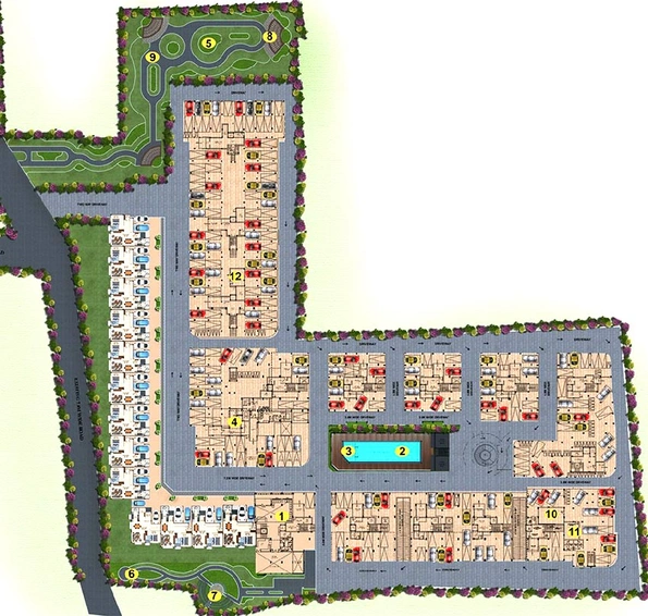 Master Plan of Casagrand Irene in Manapakkam, Chennai - Image 264673