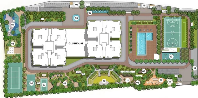 Master Plan of Assetz Altitude in Kanakapura, Bangalore - Image 264708